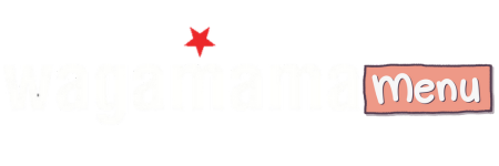 wagamama menu uk logo