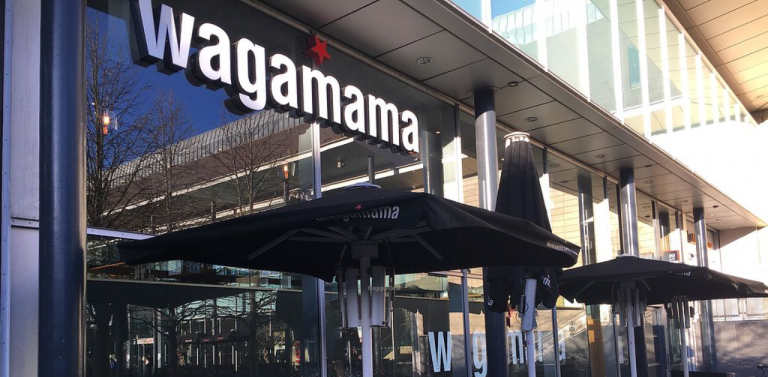 Wagamama Restuarant at Newcastle in UK